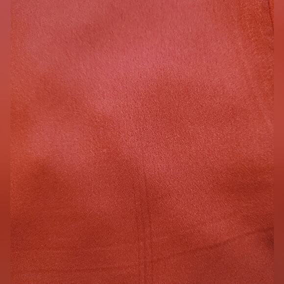 Show Me Your Mumu Noel Wrap Maxi Luxe Satin Ruby Red Dress, Sz XXS with FLAWS - Picture 13 of 16